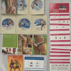 Beachbody Leandro Carvalho's Brazil Butt Lift 5 DVD set + Bum Bum Live + Guides