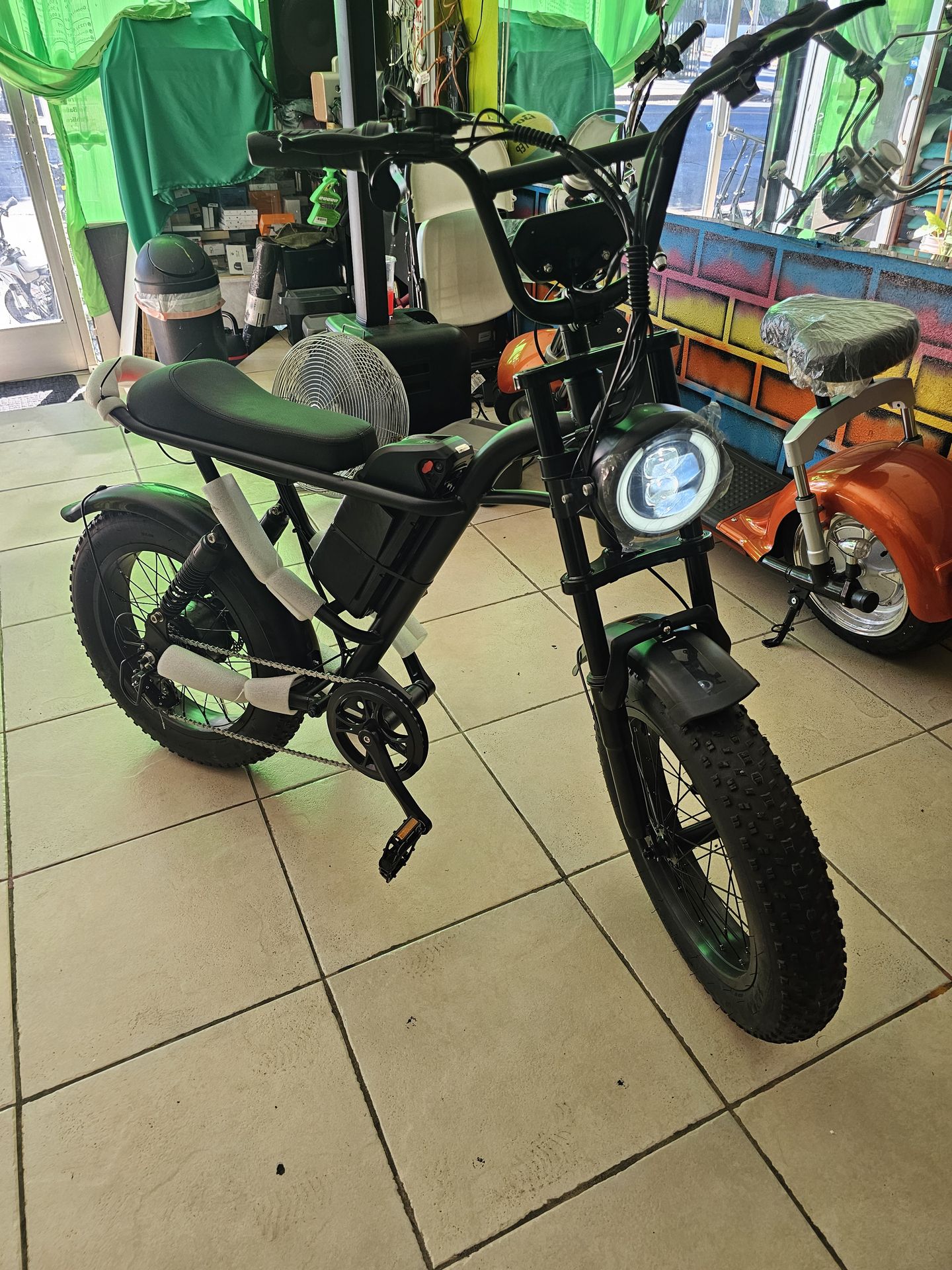 Electric Bicycle 1200w Peak 30 Mph