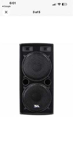Dual 15s speaker