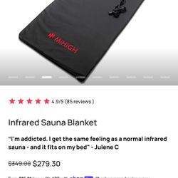 MiHigh Infrared Sauna Blanket – Like New
