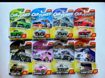 Car Tuned Series 4 Diecast Cars Complete Set of 8