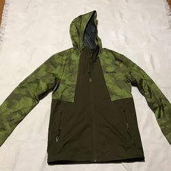 Columbia Inner Limits Omni Tech Camo Jacket Men’s Size S/M