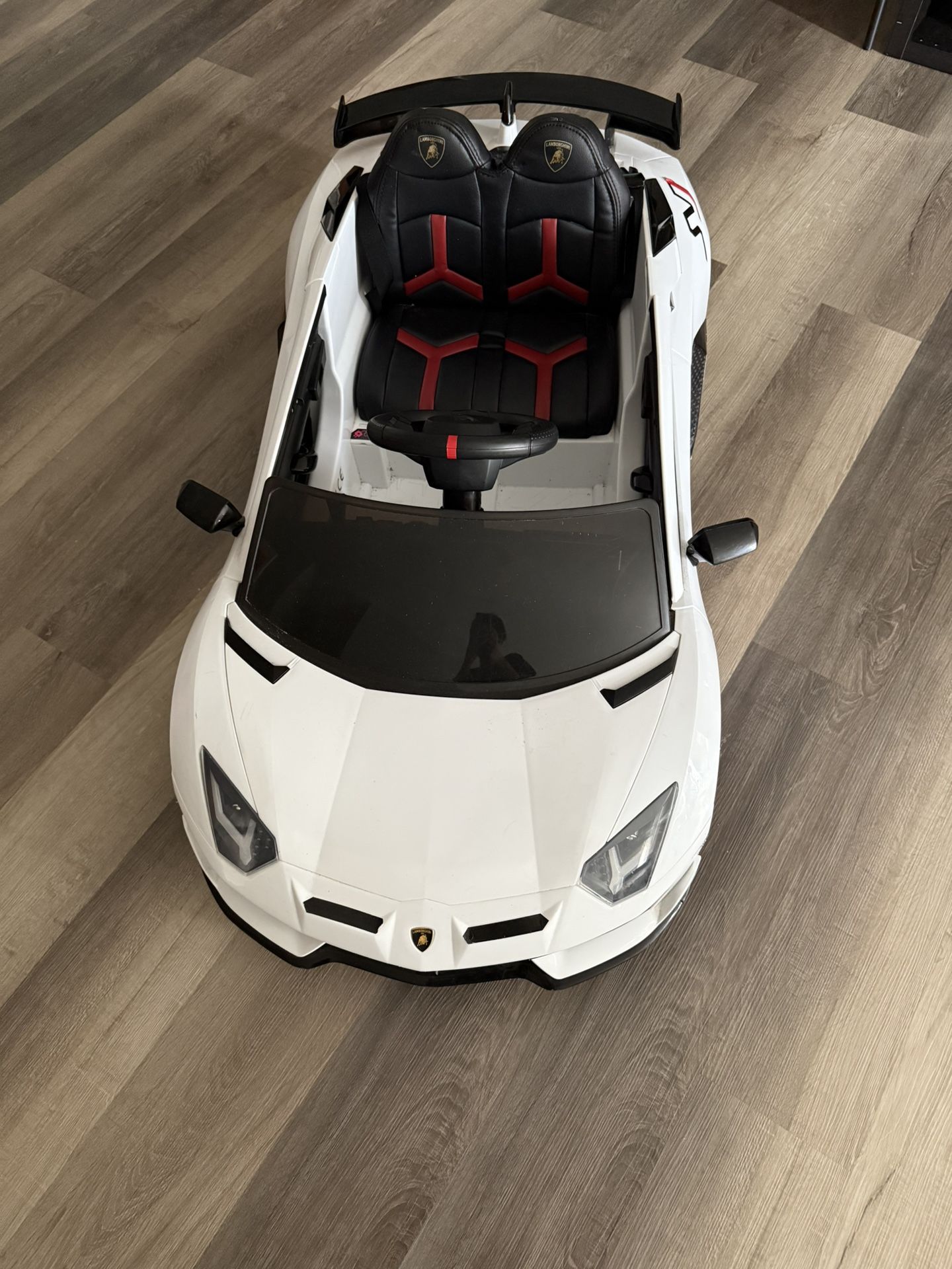 Lamborghini Kids' Remote Control Car White