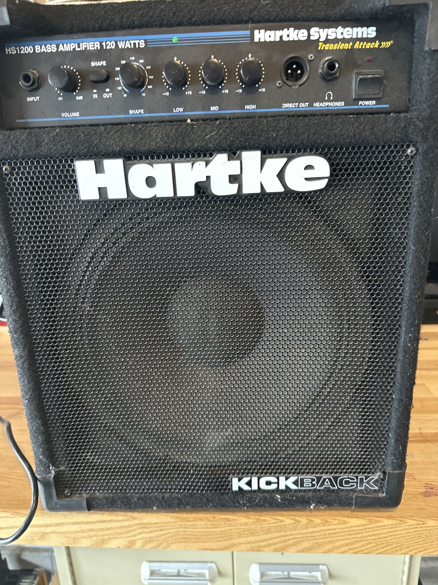 Hartley, Kickback Bass Amp