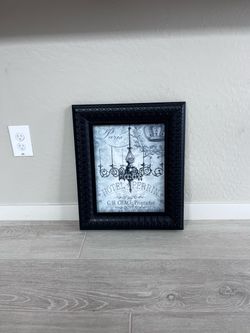 Framed wall decor