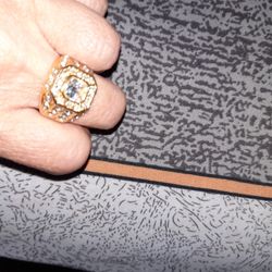 Men's Rhinestone Rings