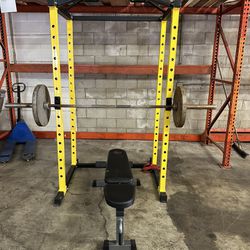 Lift Bar With Weights 
