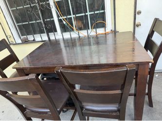 Comedor alto 6 sillas