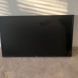 TV With Wall Mount 