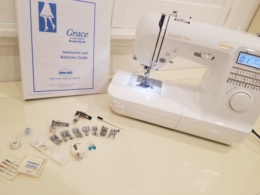 Babylock Grace/Creative Pro Sewing Machine for Sale in Penngrove, CA OfferUp