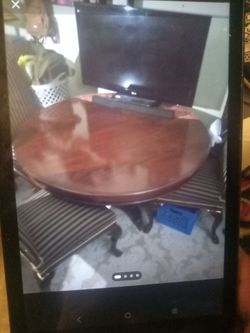 Dining Table and with 4 chairs