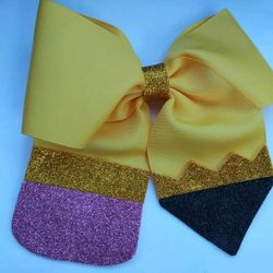 Back To School Hair Bows