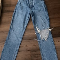 Abercrombie Curve Love 90s Straight Leg Jeans 26R