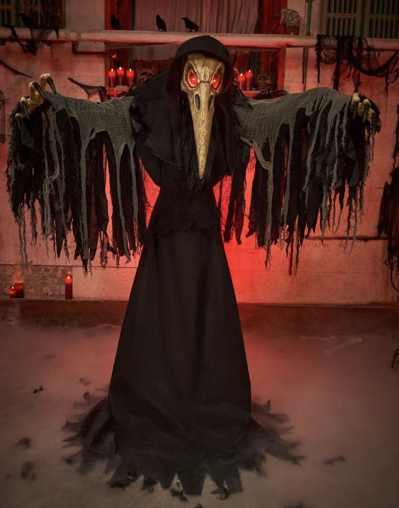 6 Ft Lord Raven Animatronic ( Halloween )  