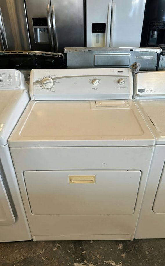 White Maytag Electric Dryer Large Capacity