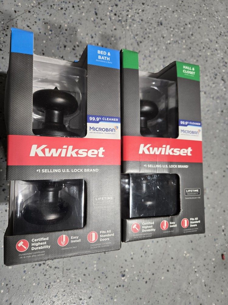 Kwikset Door Handles (Indoor)