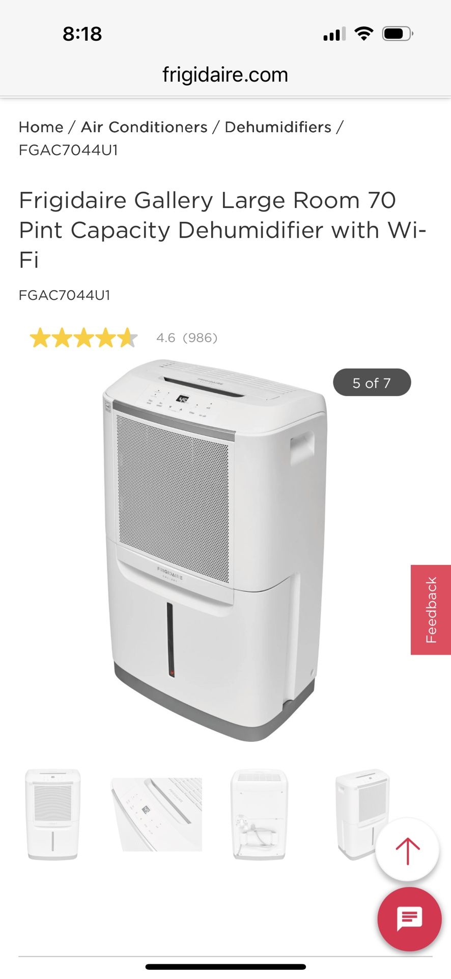 Dehumidifier