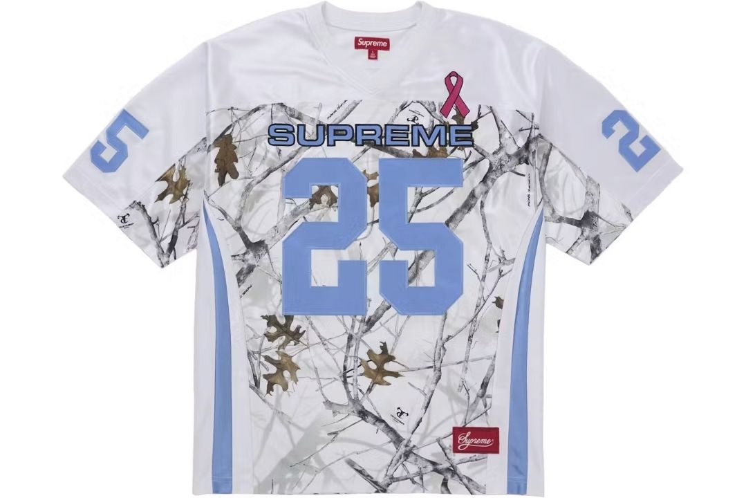 Supreme Breast Cancer Awareness Football Jersey
