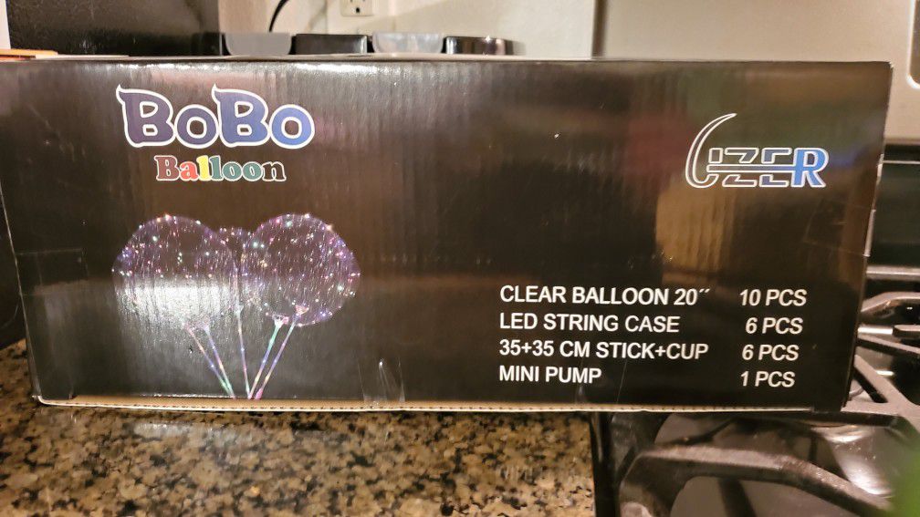 New BO BO balloons