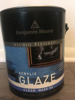 Water based Glaze for paint