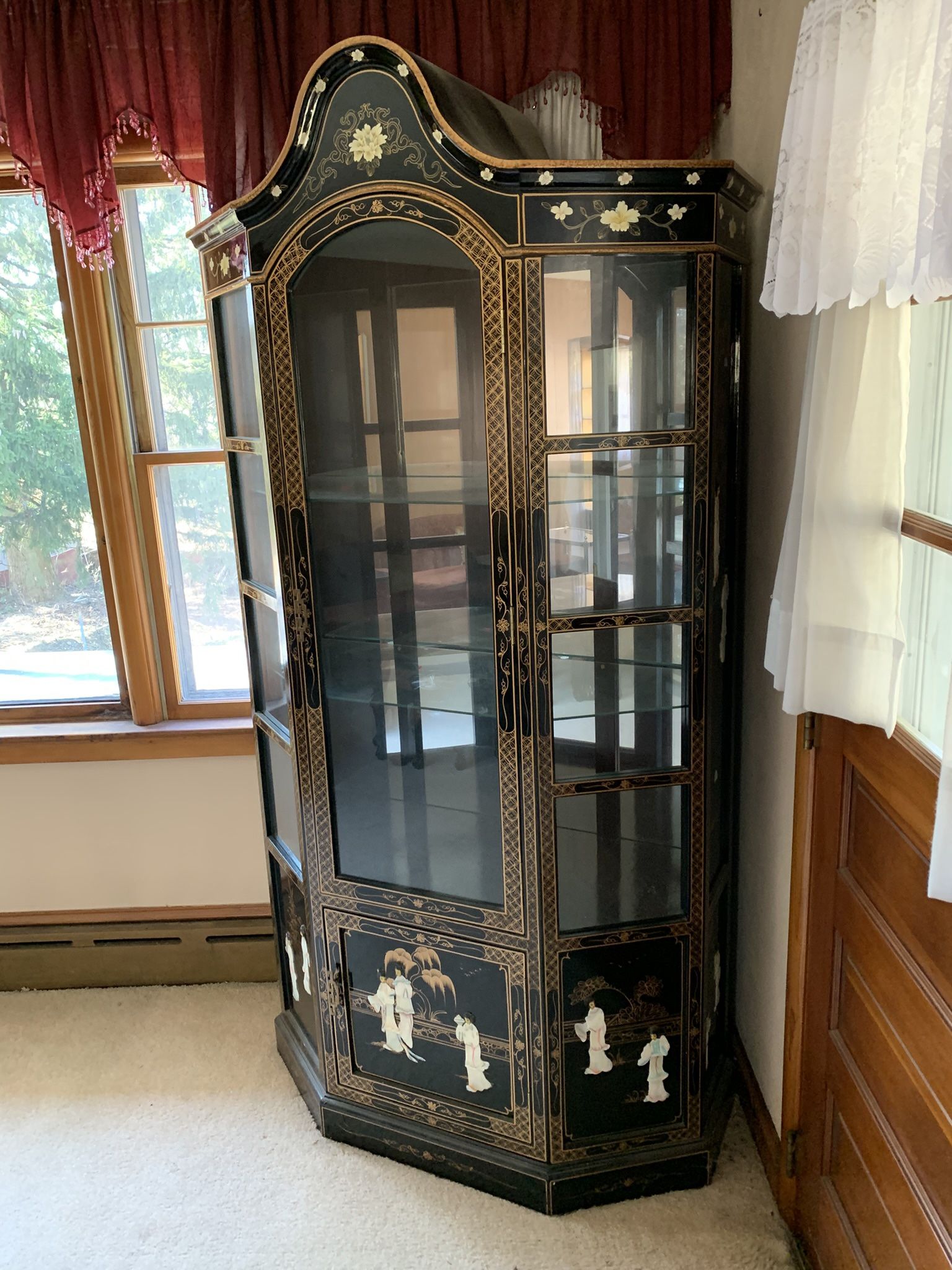 Asian Curio Cabinet