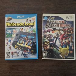 Wii And Wii U Games