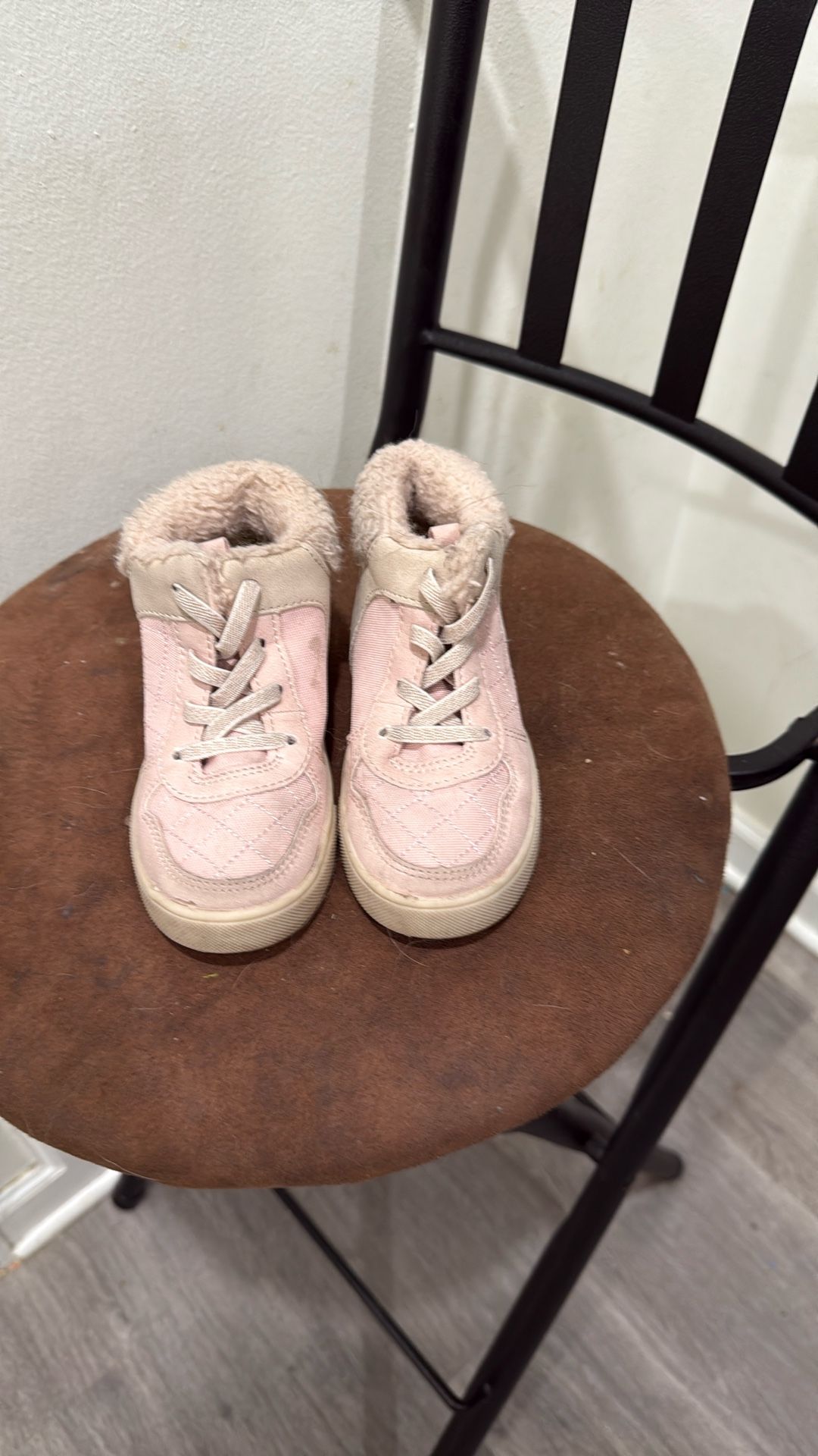 Carters Light Pink Boots (8 Toddlers)