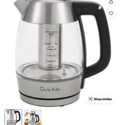 Sur La Table Electric Kettle With Infuser | Original For $46