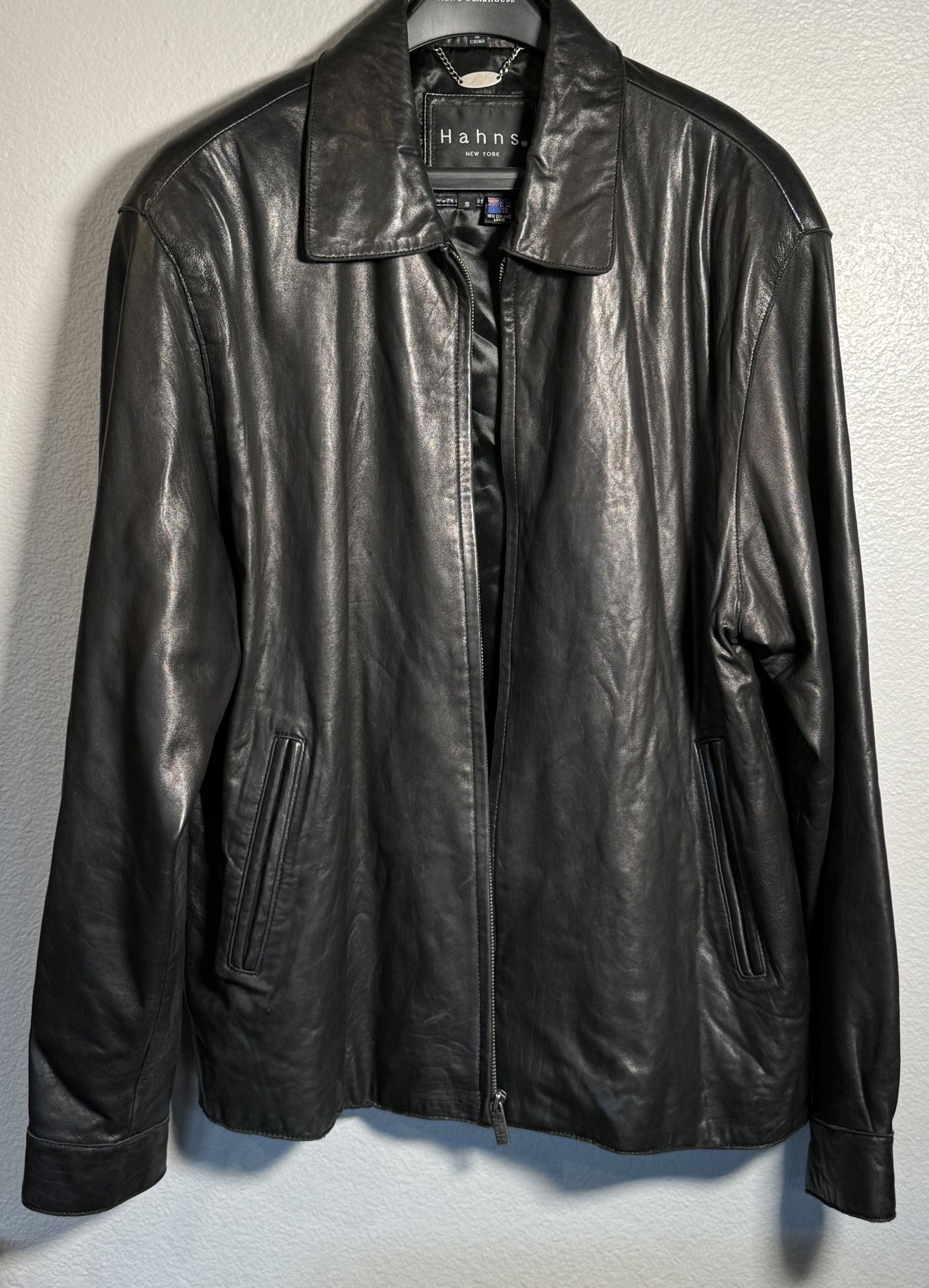 Hahns New York Leather Jacket By Tanners Ave