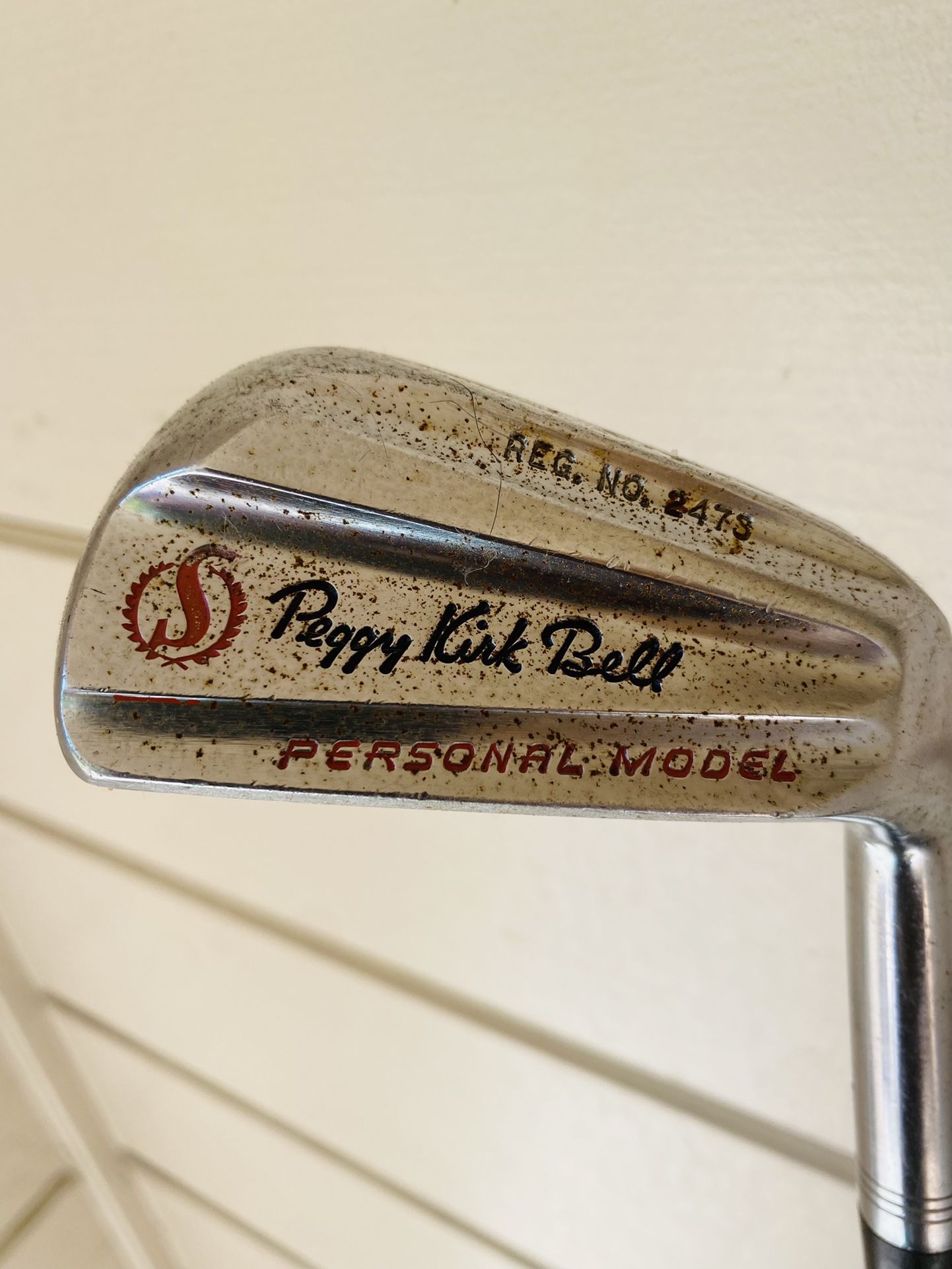 Vintage Spalding Peggy Kirk Golf Clubs
