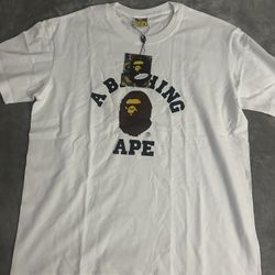 A Bathing Ape (BAPE) White Tee - Medium