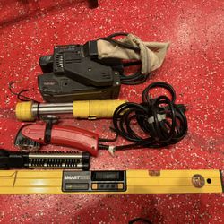 Smart Digital Level, Power Sander And Lights 