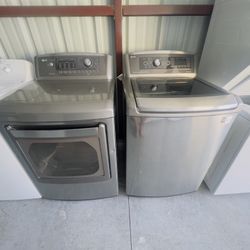 Dark Color Combo Laundry Gas Dryer In Perfect Working Condition 