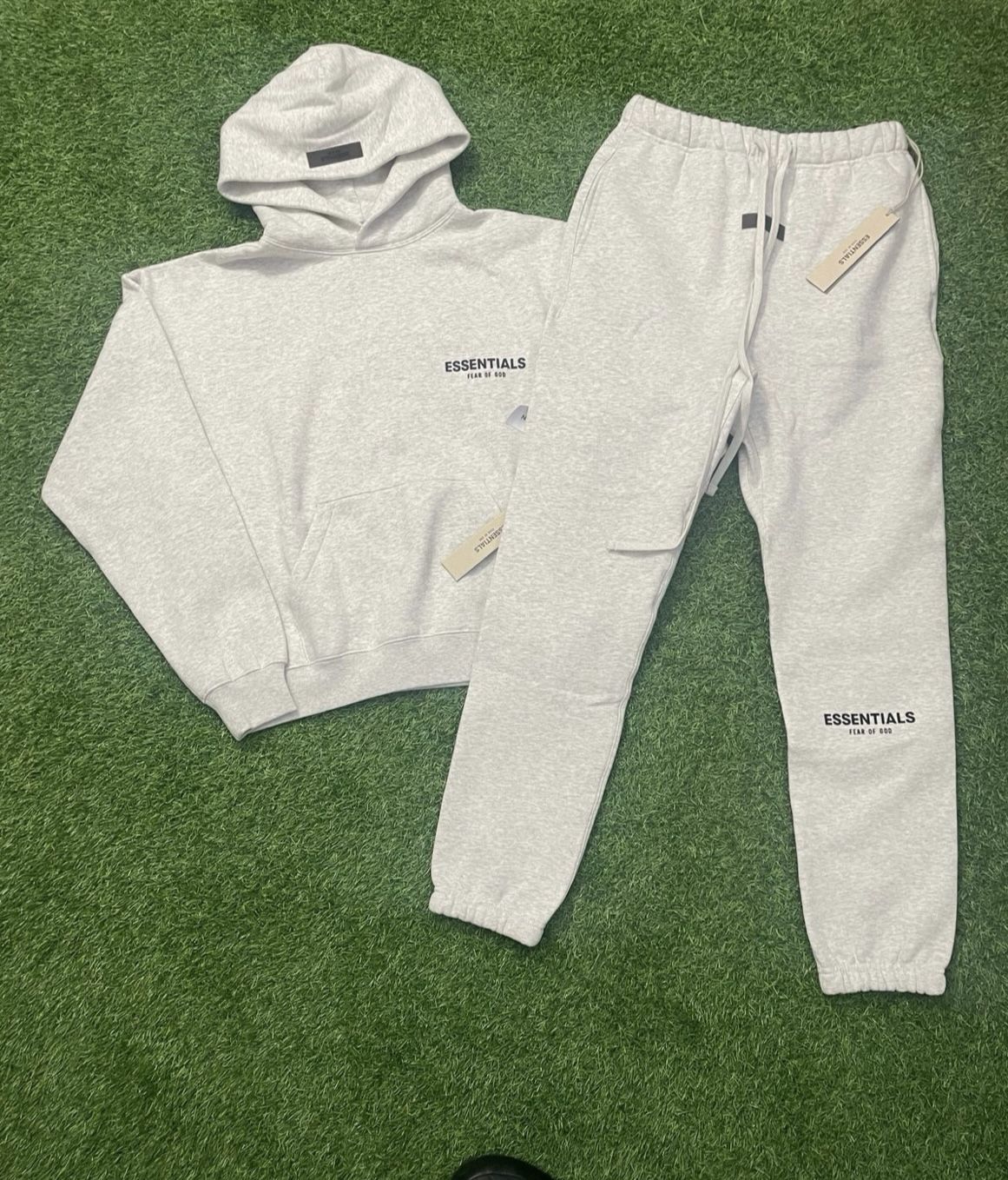 Essentials Fear Of God Set Hoodie + Sweats