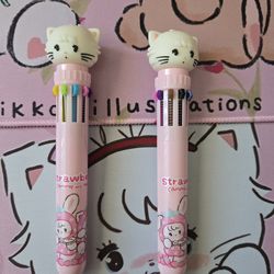 Mousse multicolor pens