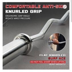 4ft Curl Bar - NEW