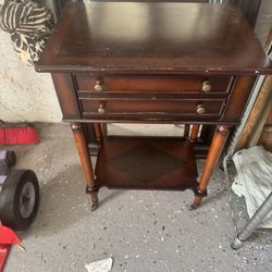 The Bombay Co. One Drawer Cherry Side Table