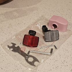 Front and Back Bike Reflectors