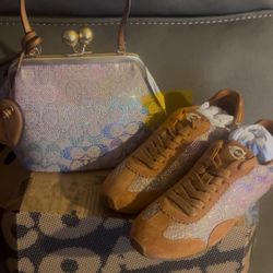 Candy Crystal Coach Kisslock 