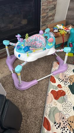 Colorful Ocean-Themed Baby Activity Jumper