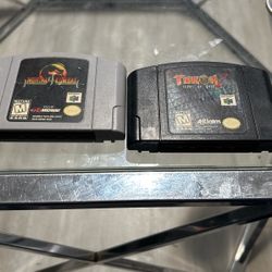 Mortal Kombat 4 And Turok 2 For N64