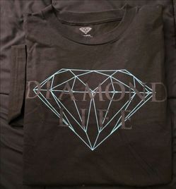 Diamond Supply Co. Diamond Life Black Short Sleeve  T-Shirt L