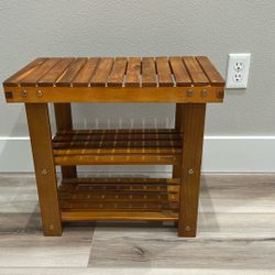 Solid Wood Side Tables (2)