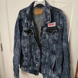 NASA JEAN JACKET 2XL