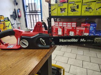 Home lite corded 14in chainsaw