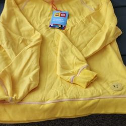 LEGO x Target  Women's LEGO Minifigure Sweatshirt Yellow Medium