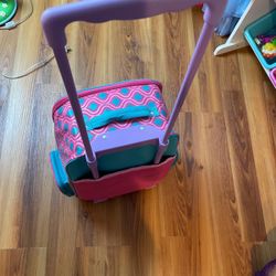 Girls Rolling Suitcase 