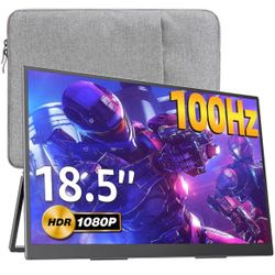 Portable Monitor 18.5 inch 1080P Portable Monitor for Laptop MacBook Xbox PS4/5