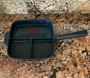 3 section Skillet