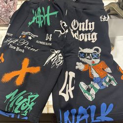 Left point shorts size medium